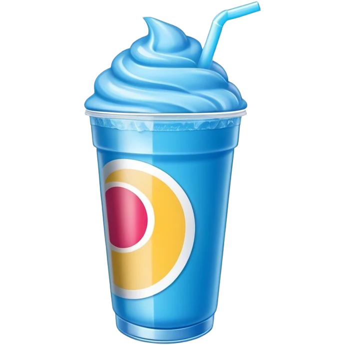 Slurpee slushy emoji
