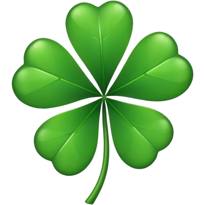 🍀+⚫️ emoji