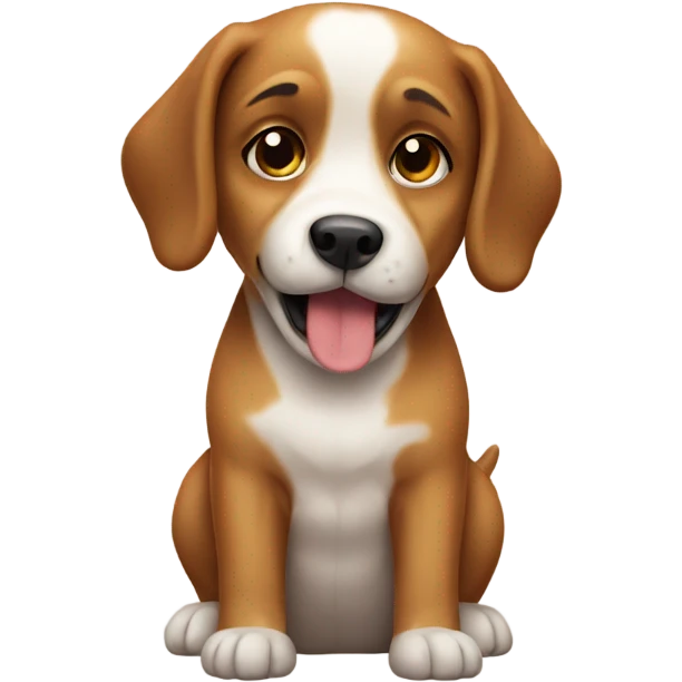 cute dog emoji