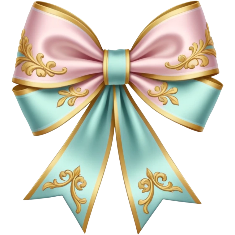 rococo regency ribbon emoji