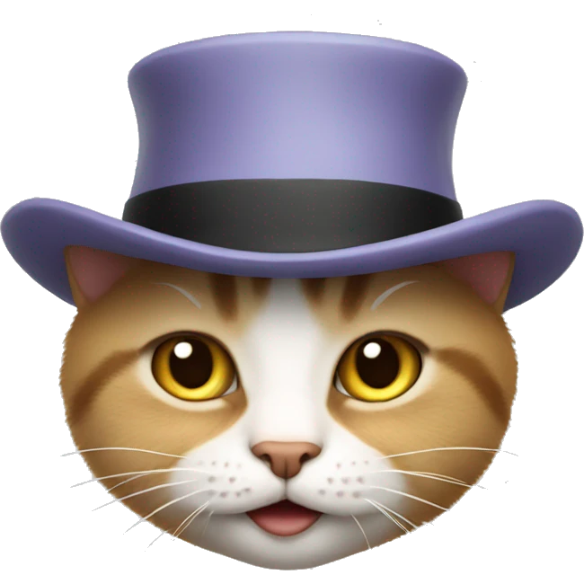 cat in hat emoji