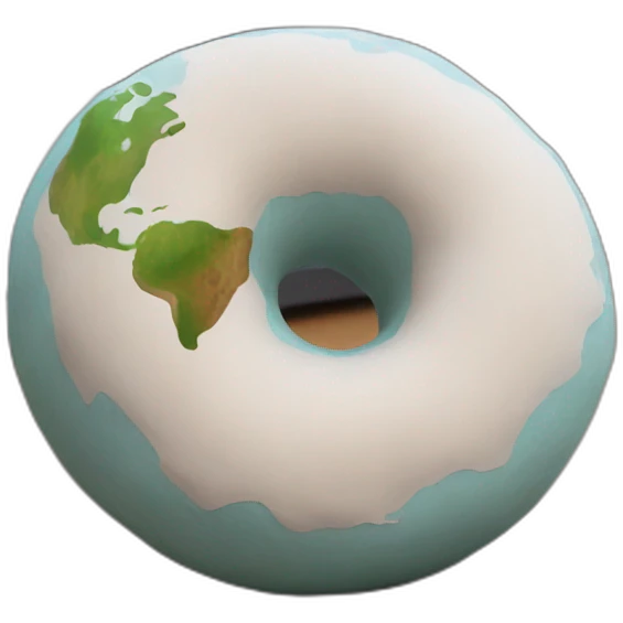 earth-as-donut emoji