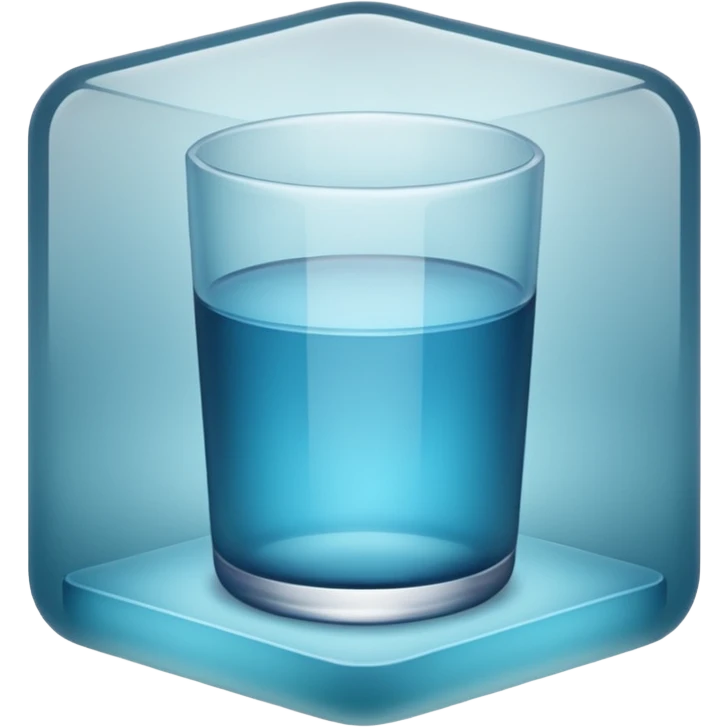 AI matte glass transluscent database emoji