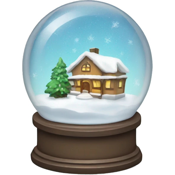 Snow globe emoji