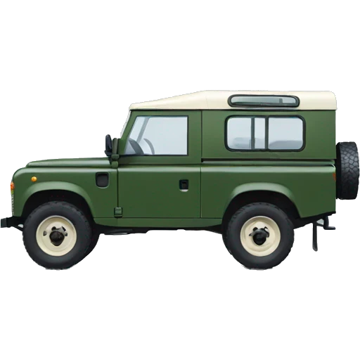 land rover emoji