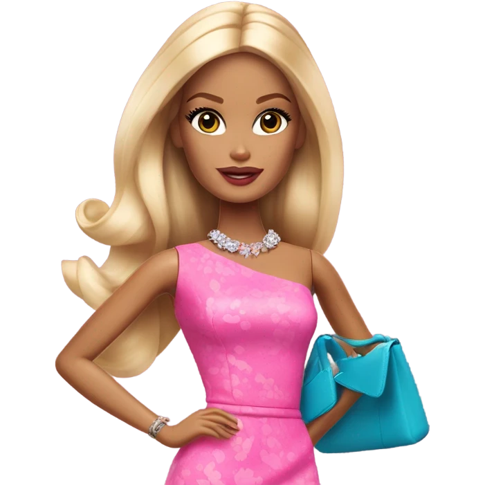 brown-eyed blonde barbie date night emoji