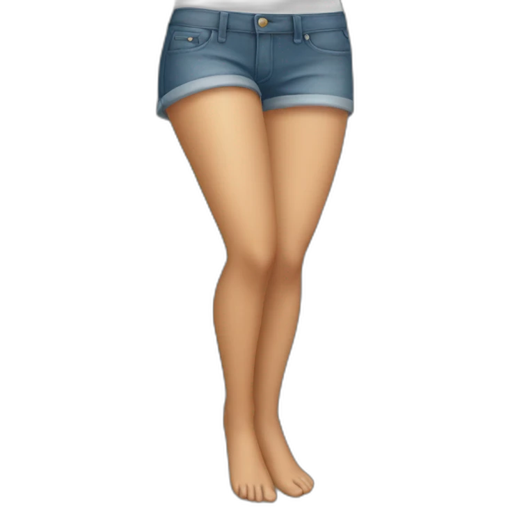 Woman legs emoji