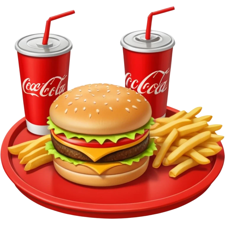 1990’s McDonald’s meal  emoji
