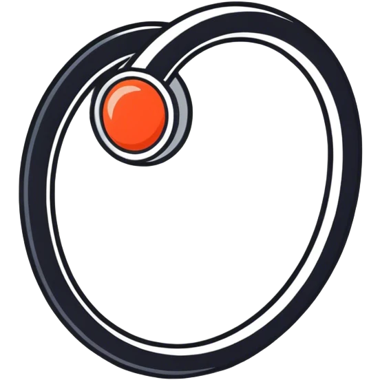 Realistic Cartier love ring  emoji