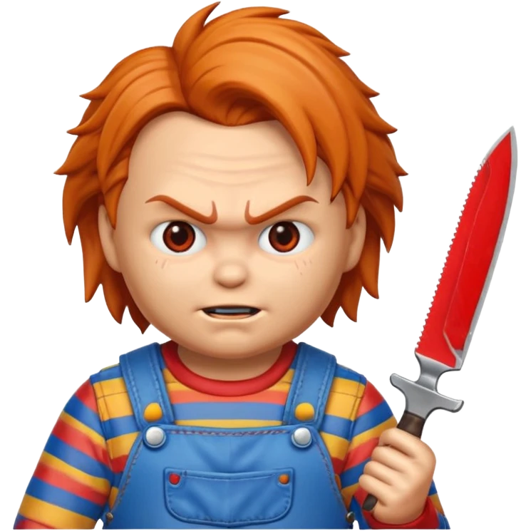 Un emojin de chuky emoji