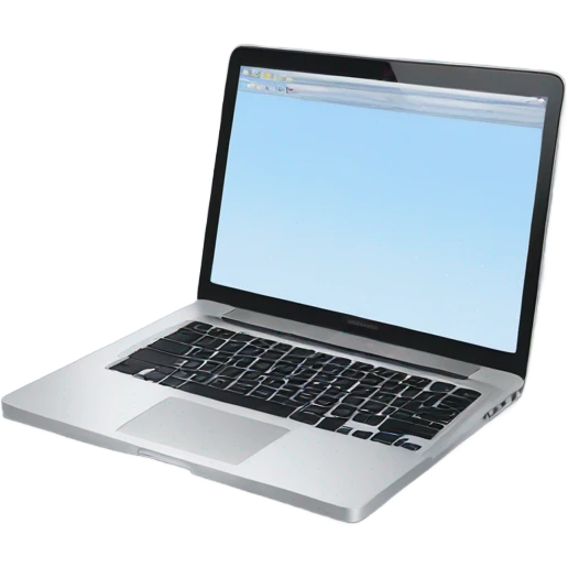 a macbook laptop emoji