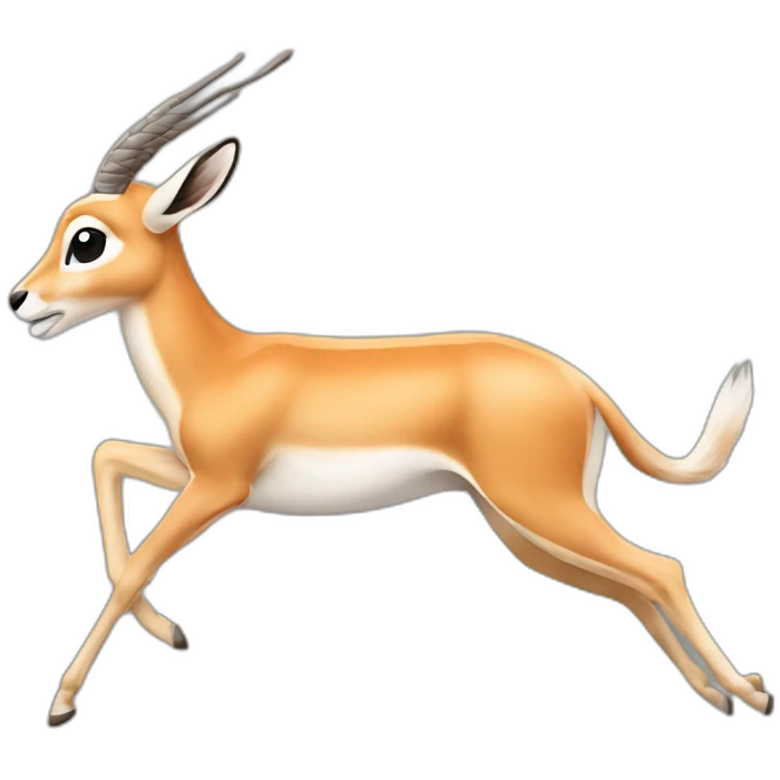 Gazelle Galloping emoji