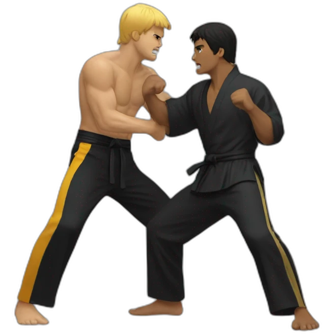 cobra kai fight emoji