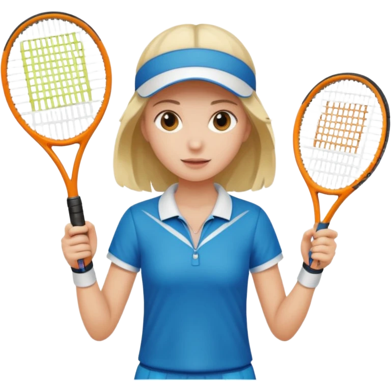 tennis girl outfit emoji
