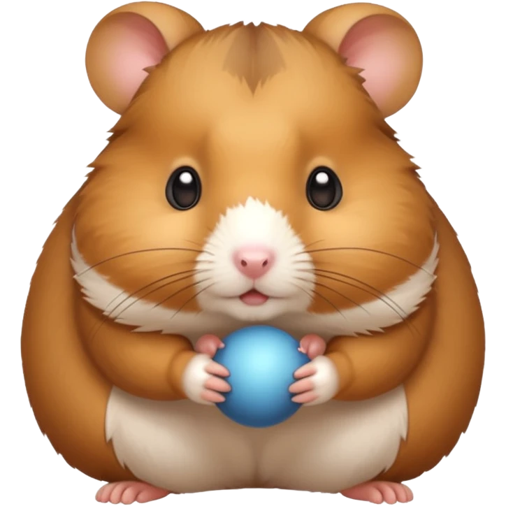 full body of hamster, front view emoji