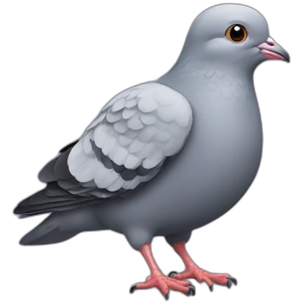 pigeon with cap emoji