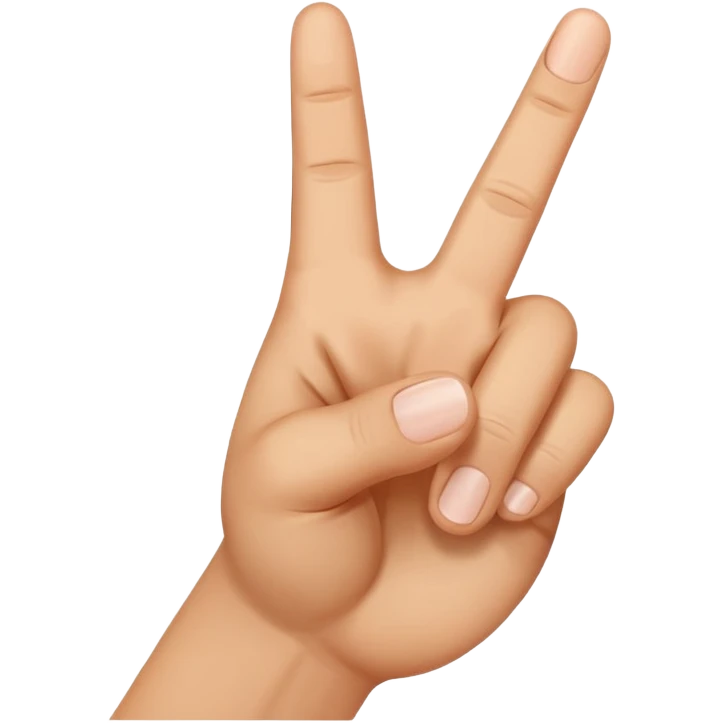 Middle finger emoji