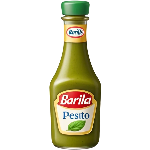 Barilla, Pesto Sauce botle emoji