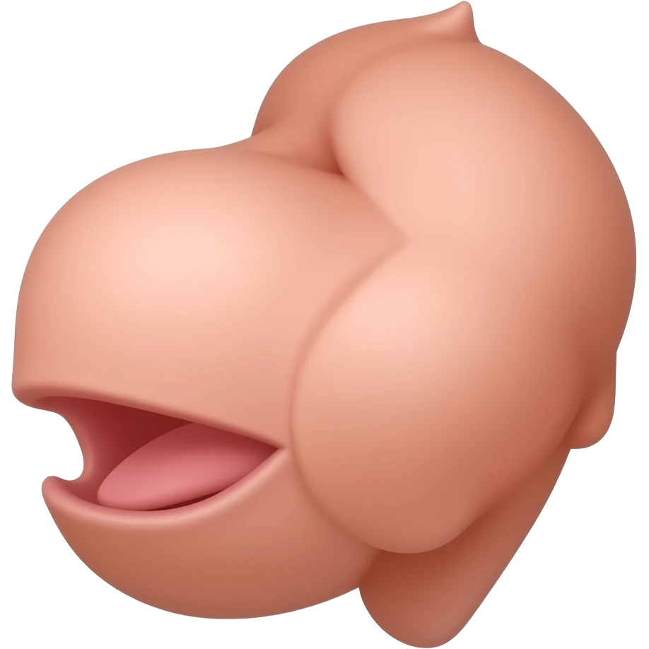 A penis holding a penis emoji