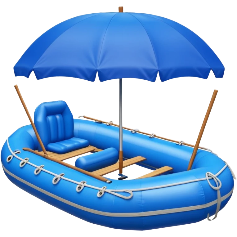 round rafting boat emoji