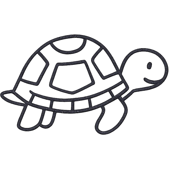A brown turtle emoji
