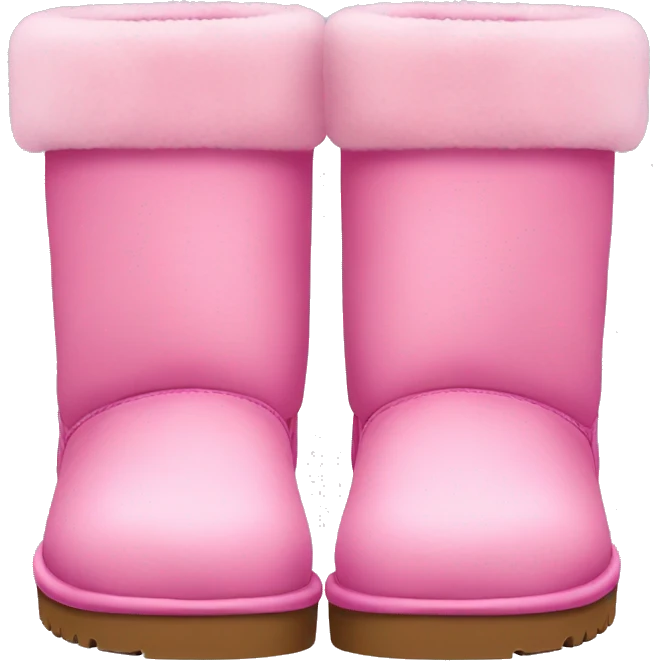 Pink uggs emoji