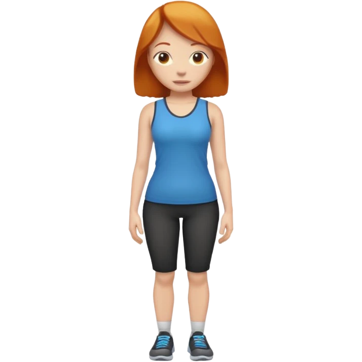 ginger woman posture emoji