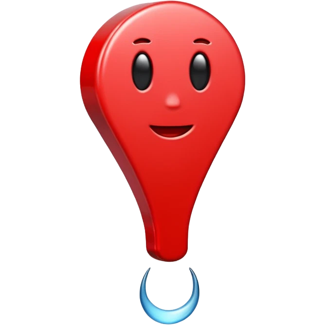 exclamation mark full red emoji