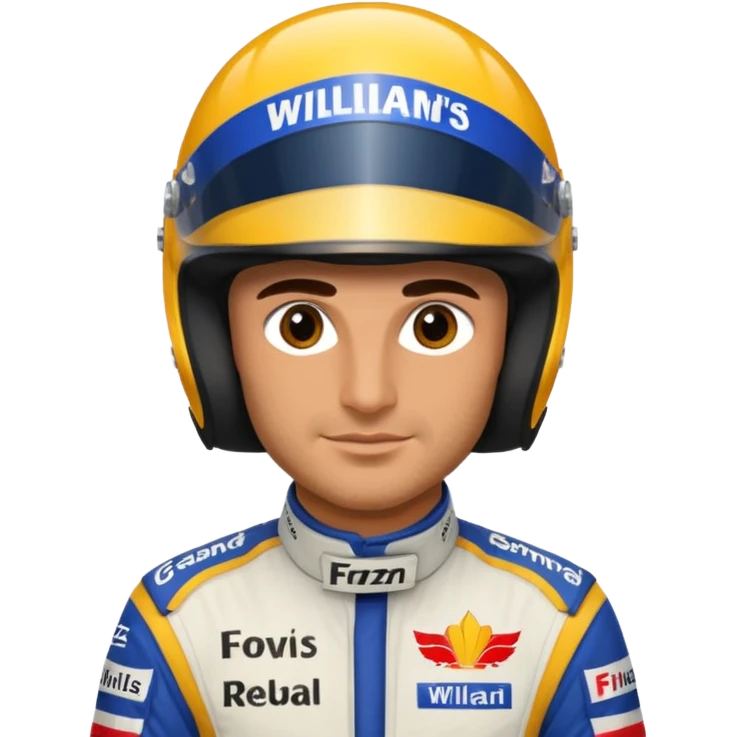 Carlos Sainz William's F1 driver emoji