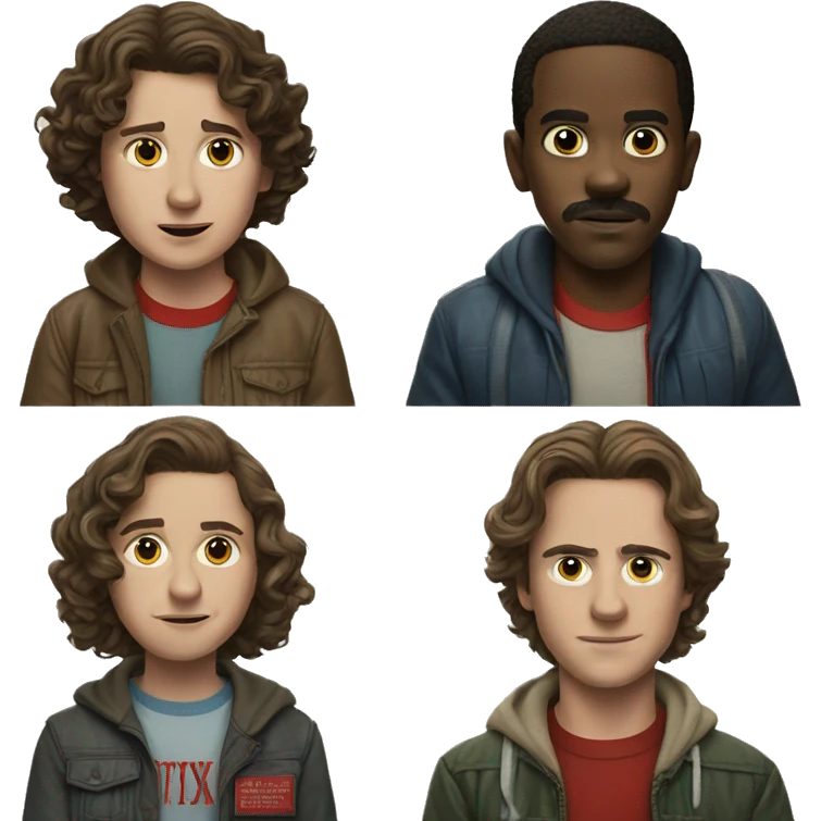 Stranger things emoji