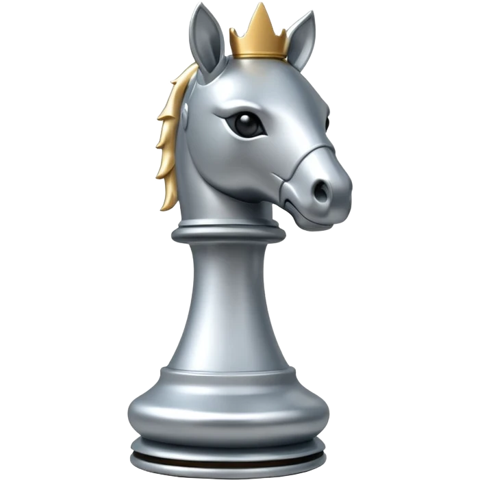 hacker chess piece white knight with climate change theme emoji