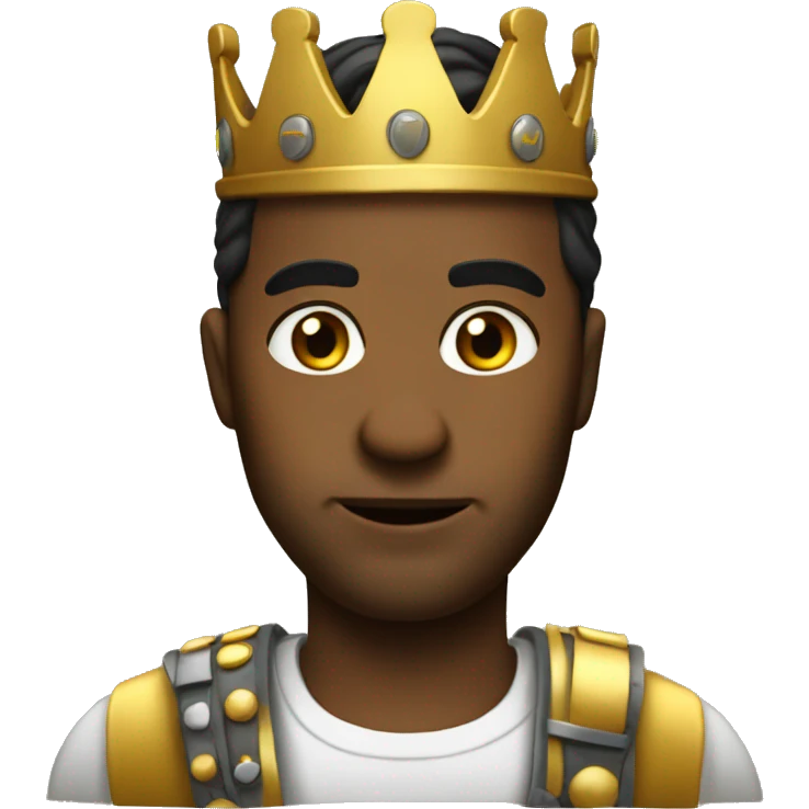 Generate a king Baldwin emoji  emoji