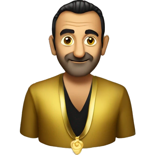 sanjay dutt  with gold emoji