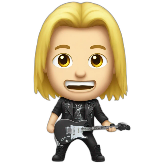 Heavy metal emoji