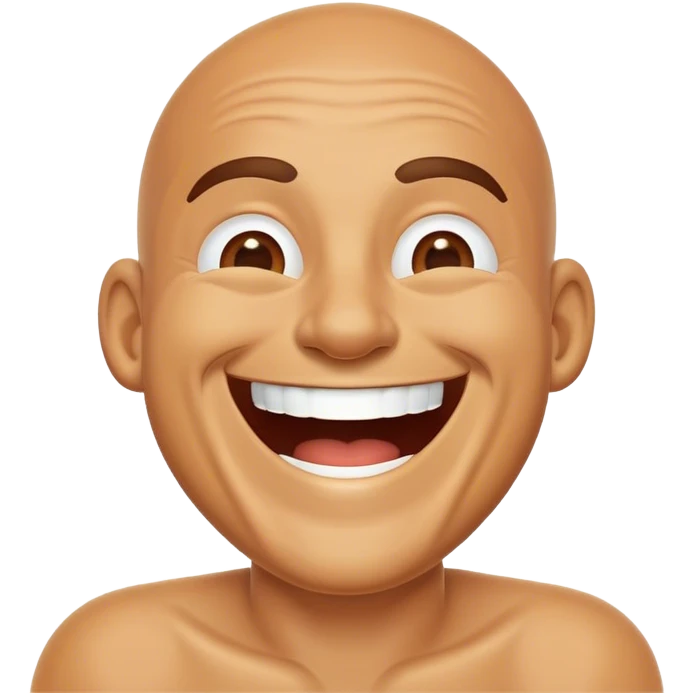 Man laughing  emoji