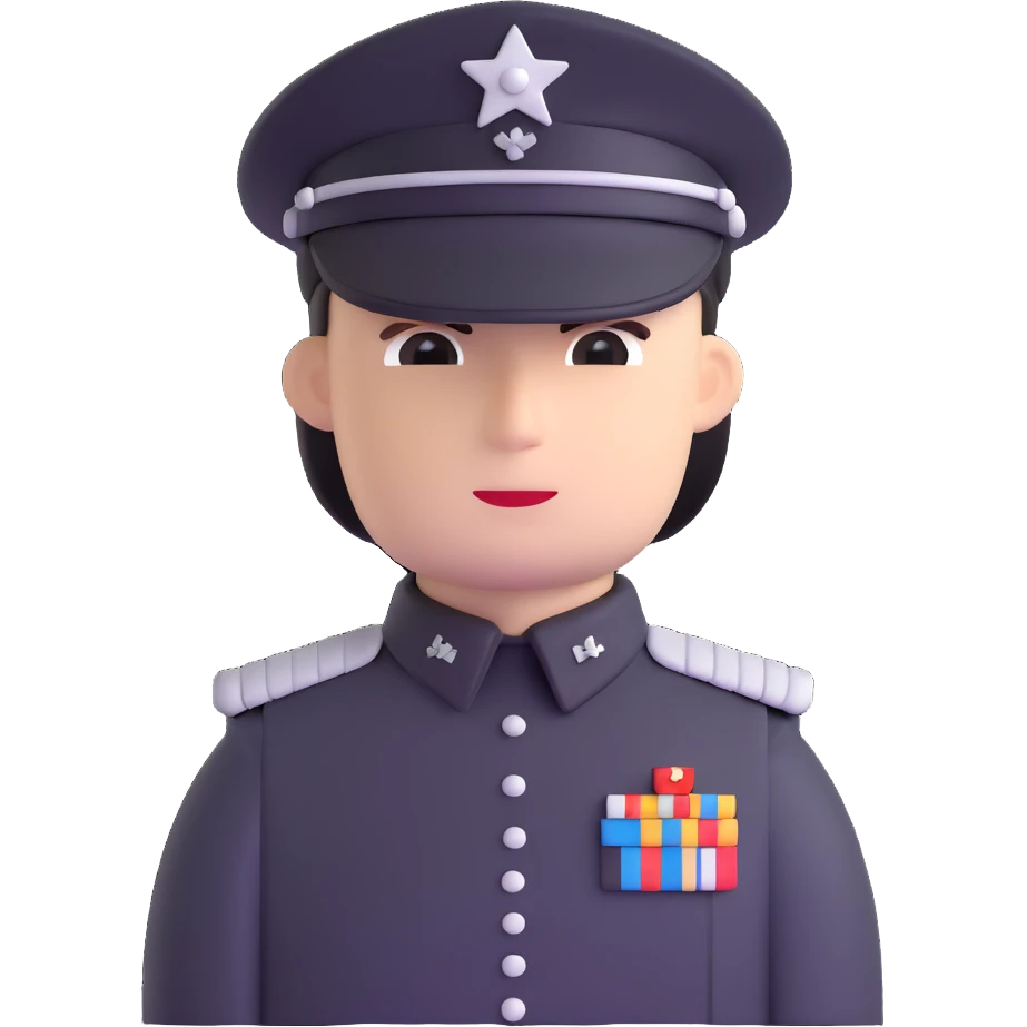 Star Wars Imperial officer in uniform emoji