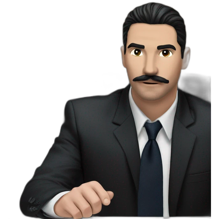 black tie formal suit emoji