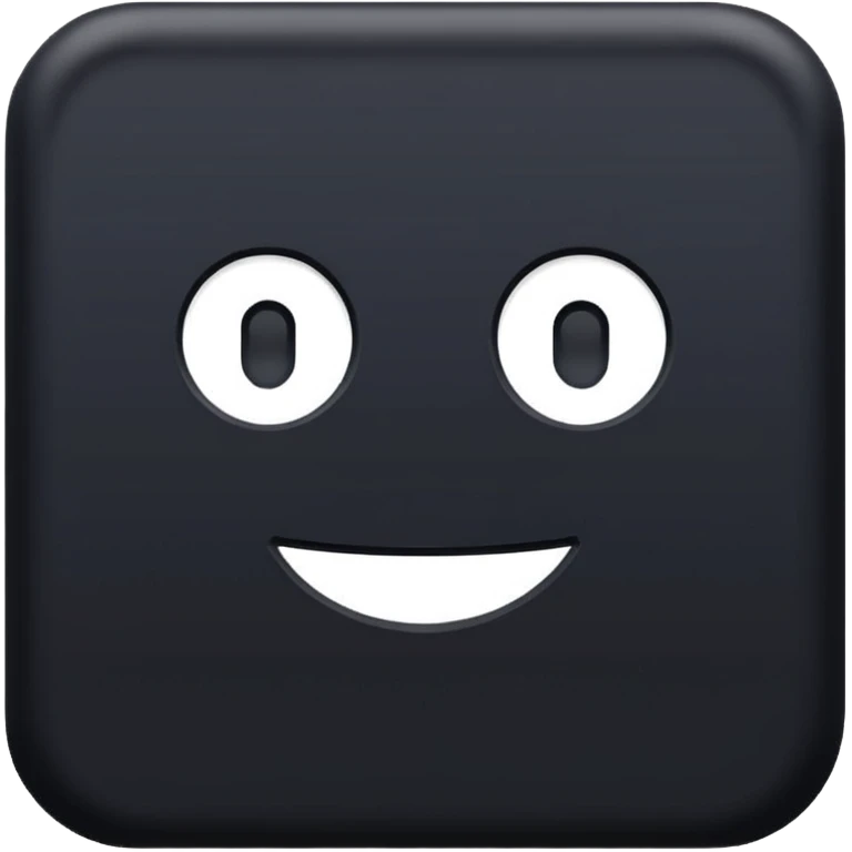 Black square emoji