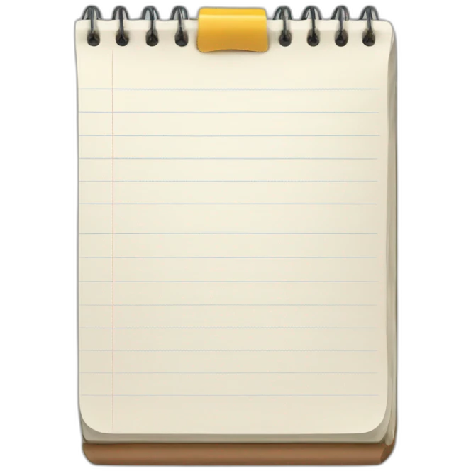 notepad emoji