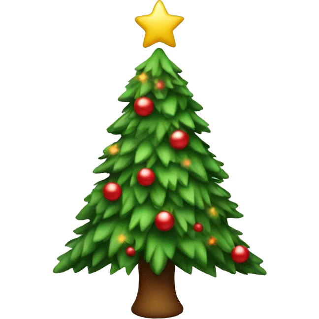 christmas tree emoji
