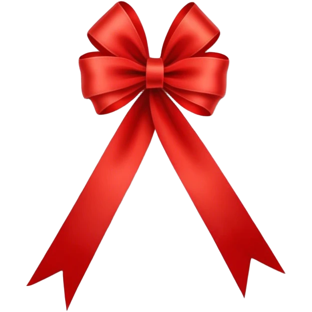Red ribbon  emoji