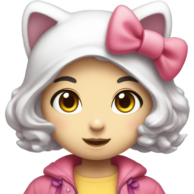 Anime hello kitty emoji
