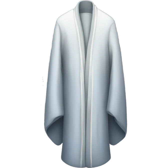 Elegant robe emoji