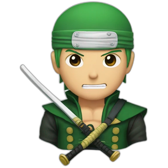 Roronoa zoro emoji