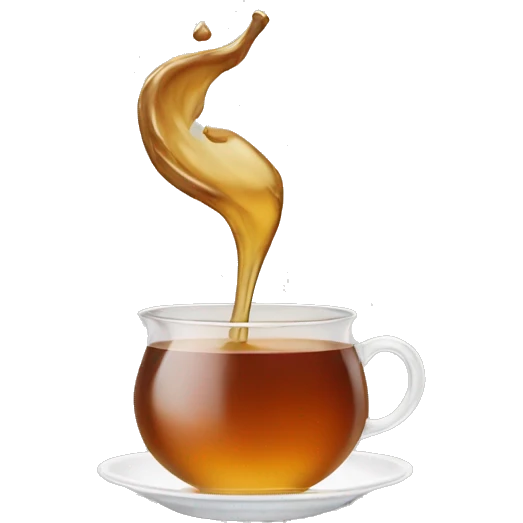spilling tea emoji