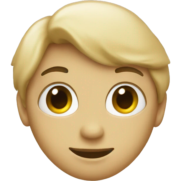 Coeur beige emoji