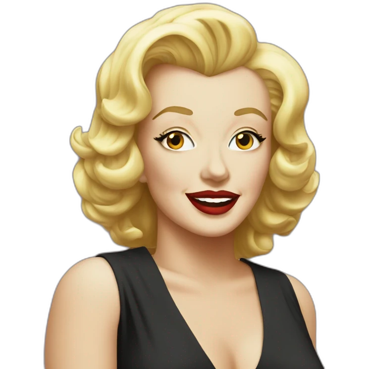 marilyn monro emoji