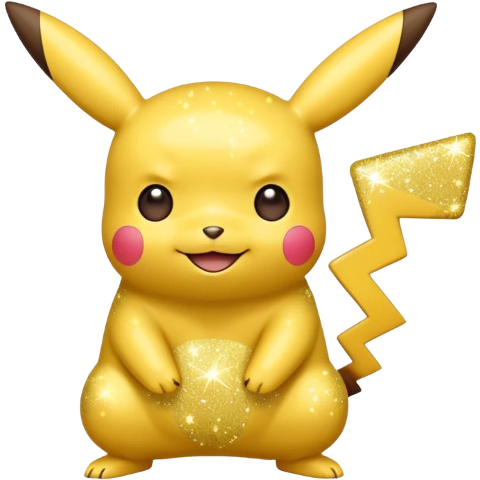 glitter pokemon pikachu emoji