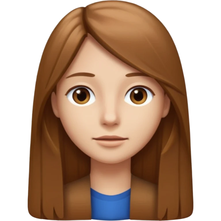 I capelli devono essere lunghi lisci castano chiaro  emoji
