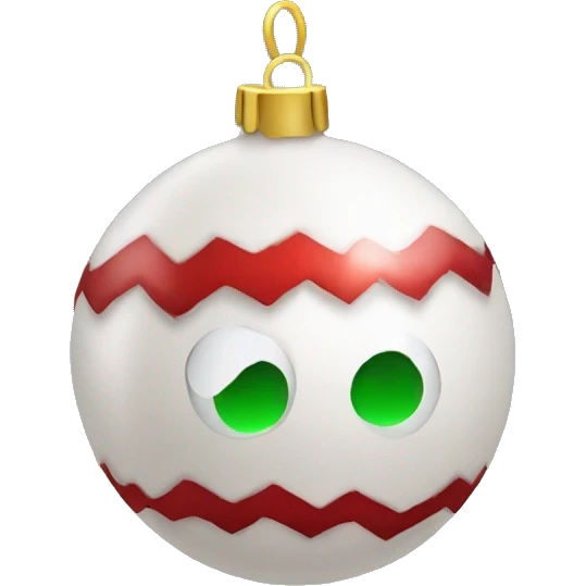 christmas ball emoji